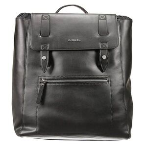 RARE Diesel authentic black Beat Flap leather backpack